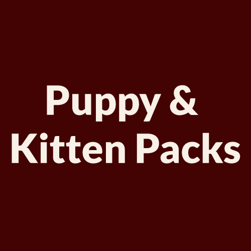 Puppy & Kitten Packs