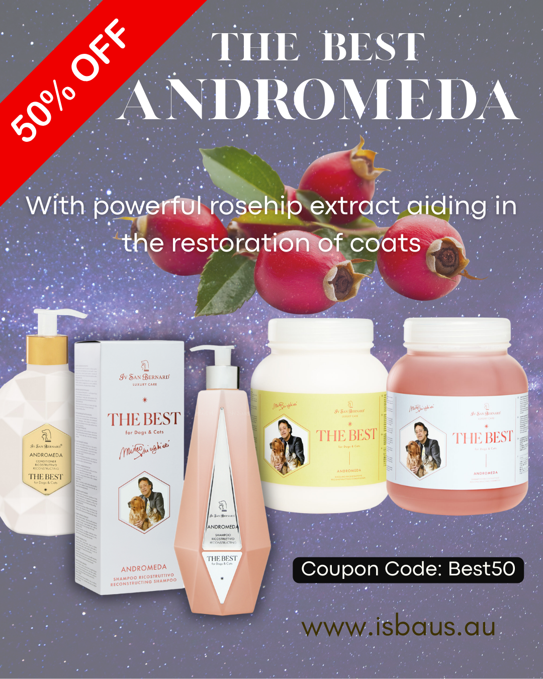 The BEST ANDROMEDA Range with For Sensitive Skin