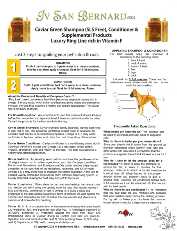 ISB Caviar Green RING LINE Balsam Conditioner image 4
