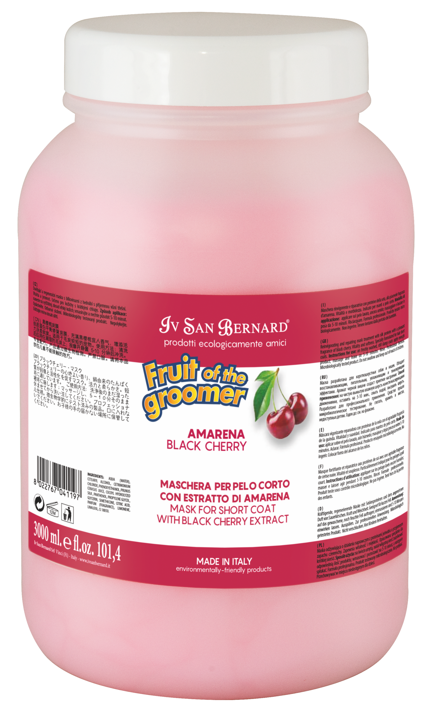 Fruit of the Groomer BLACK CHERRY PEK Conditioner for Short Hair
