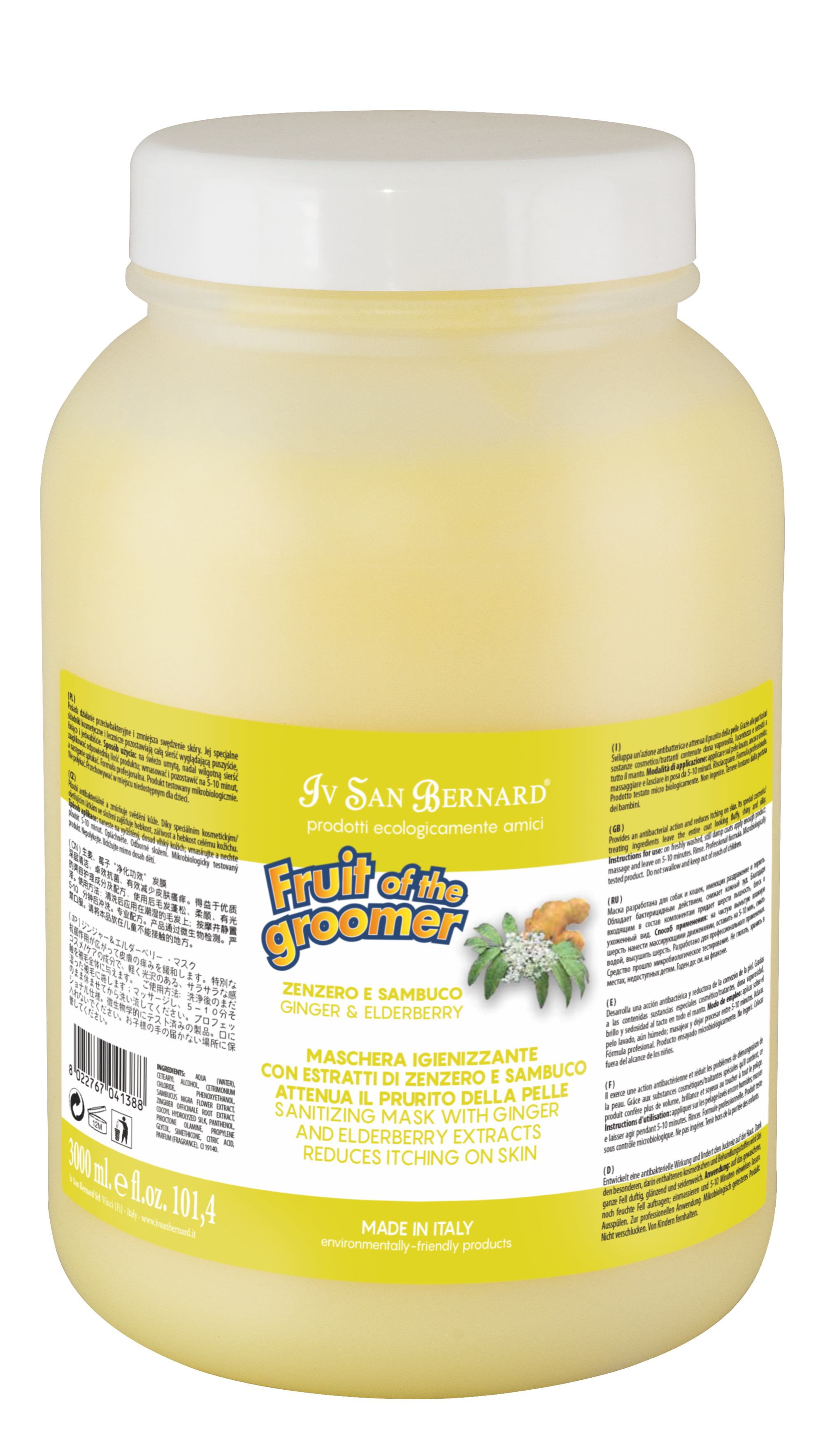 Fruit of the Groomer GINGER & ELDERBERRY PEK Conditioner