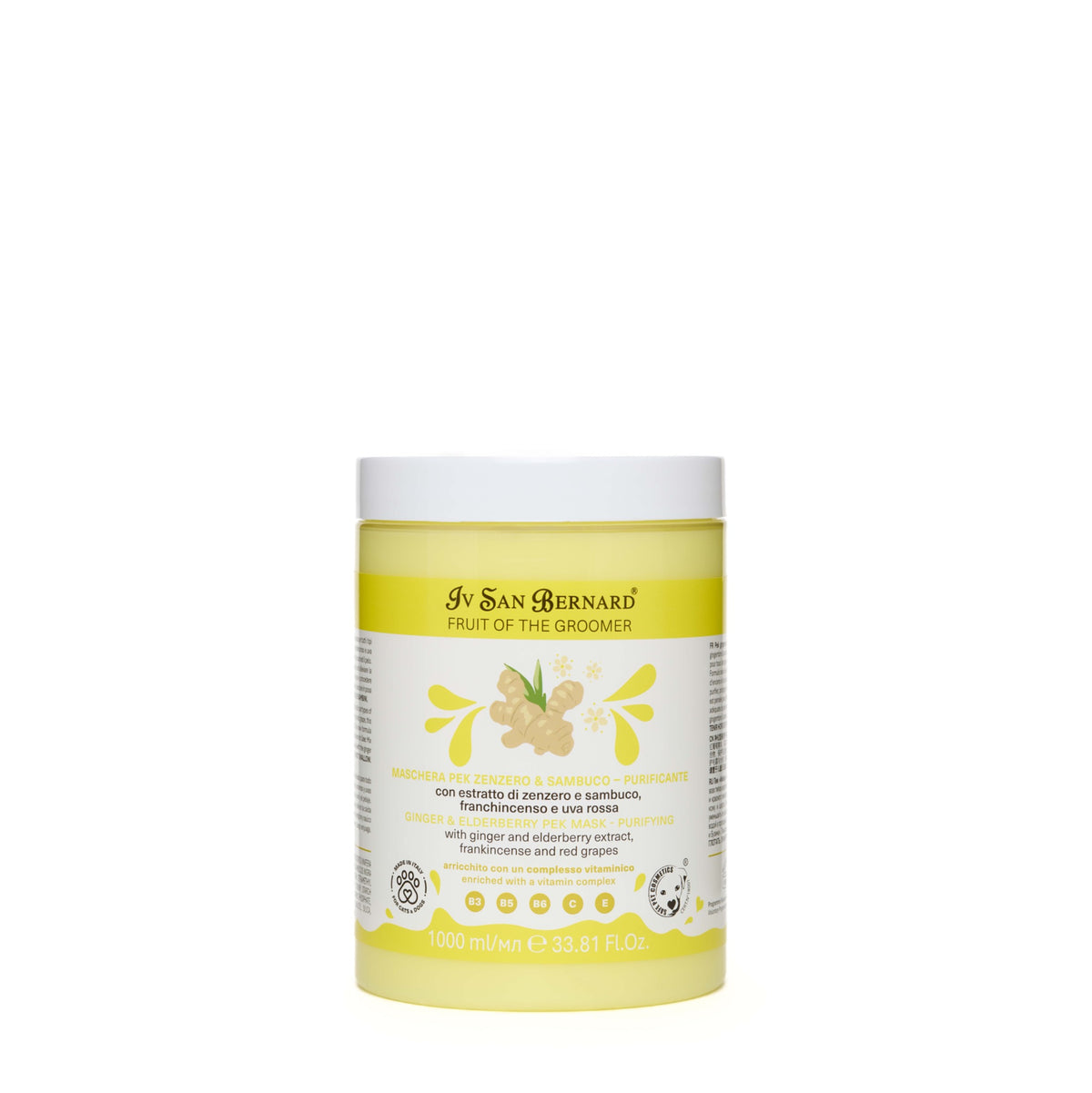 NEW upgraded Fruit of the Groomer - GINGER & ELDERBERRY Pek CONDITIONER