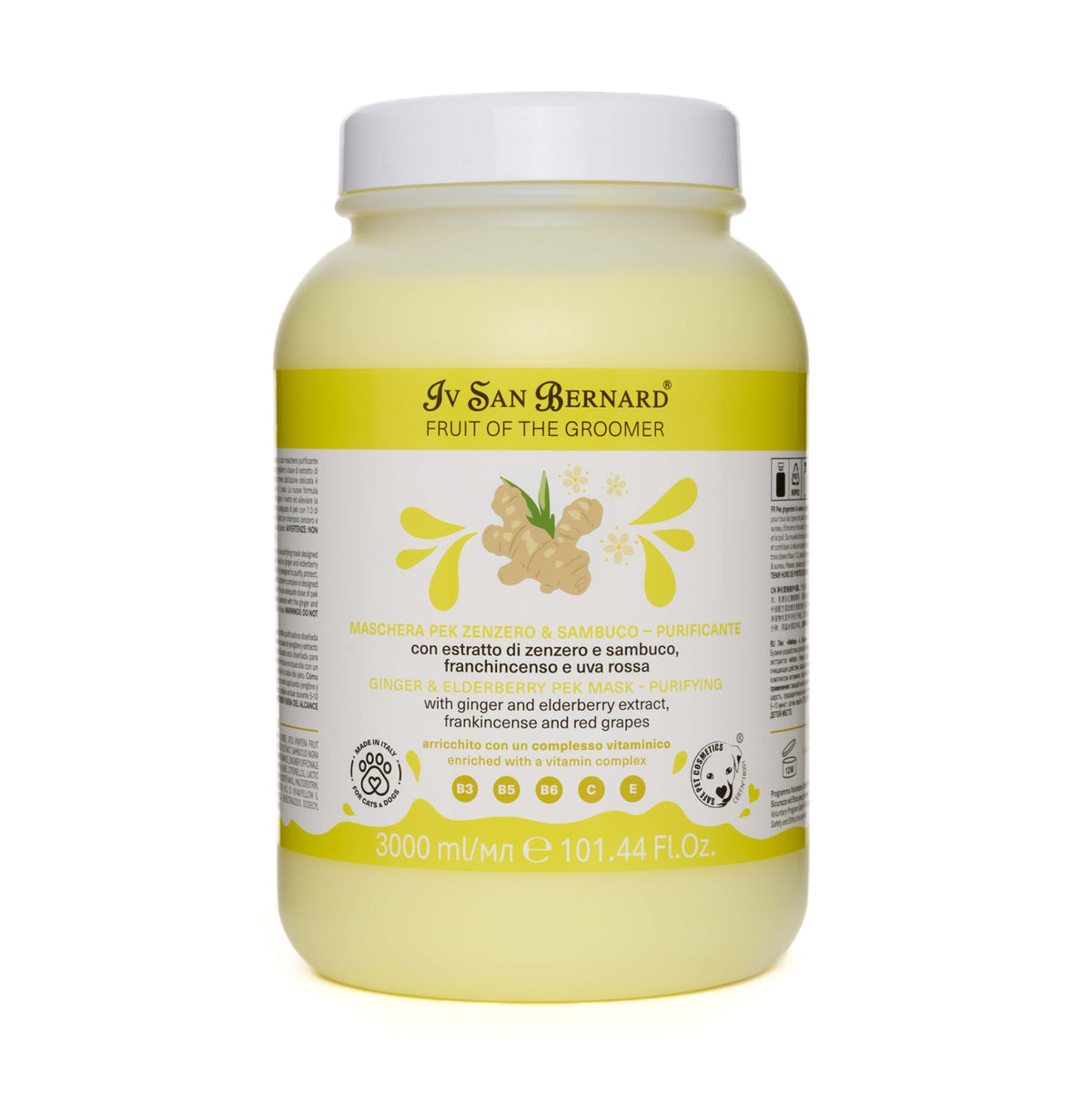 NEW upgraded Fruit of the Groomer - GINGER & ELDERBERRY Pek CONDITIONER