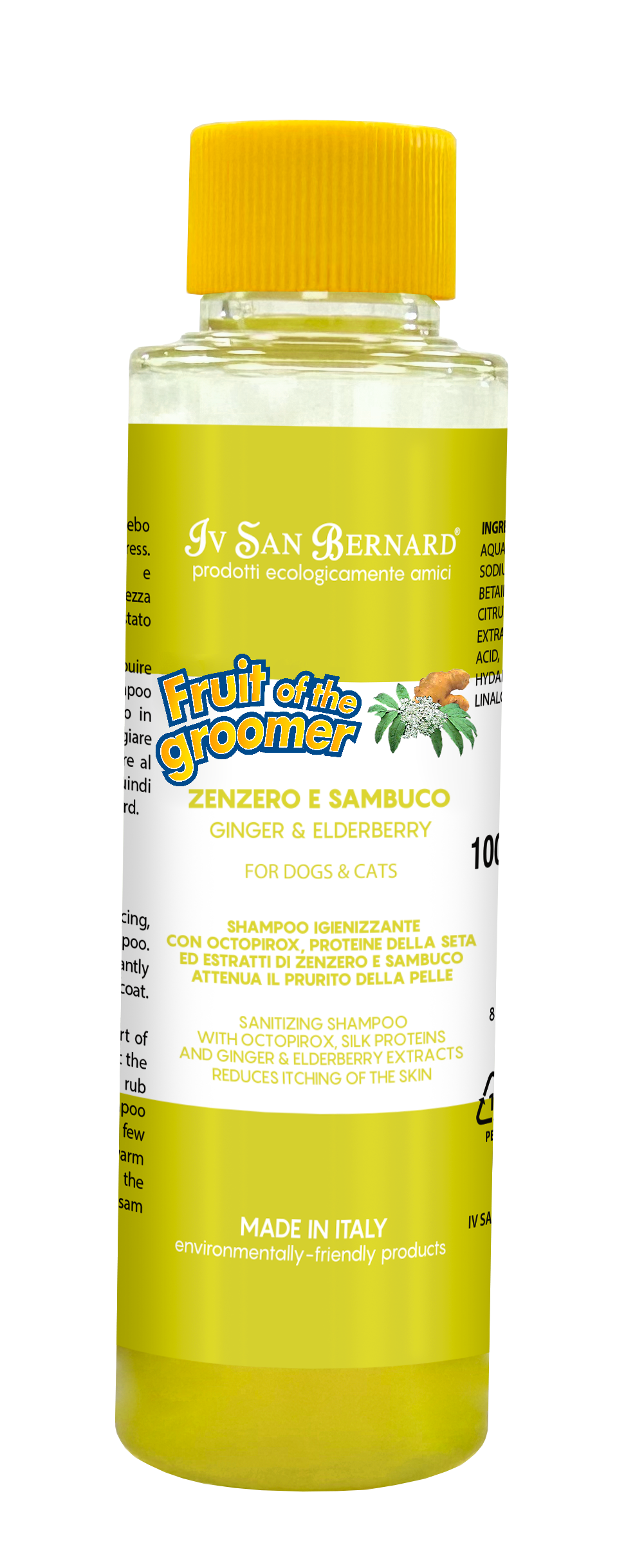 Fruit of the Groomer Ginger & Elderberry MINI'S Pack (2 x100ml)