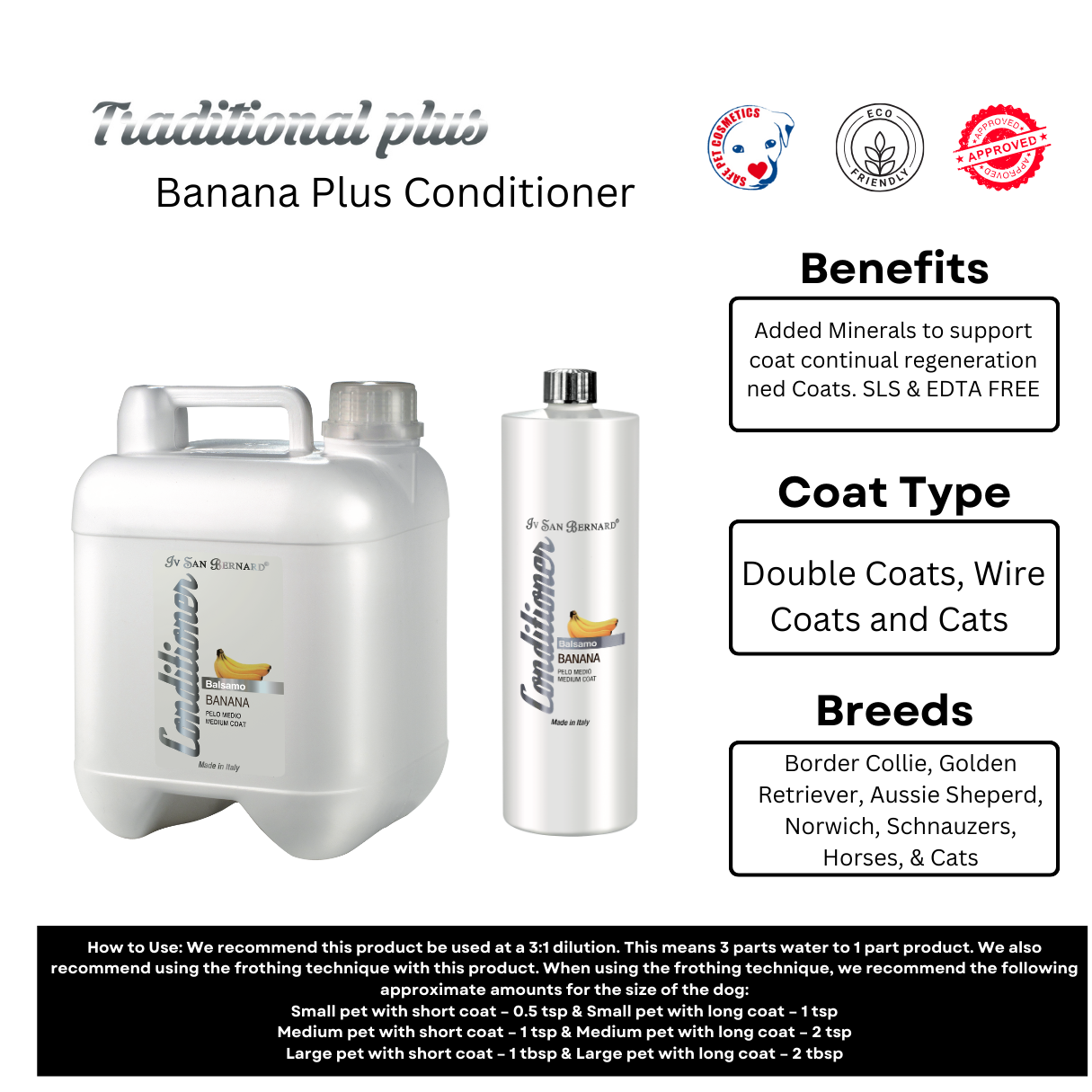 Banana PLUS CONDITIONER for Medium Hair