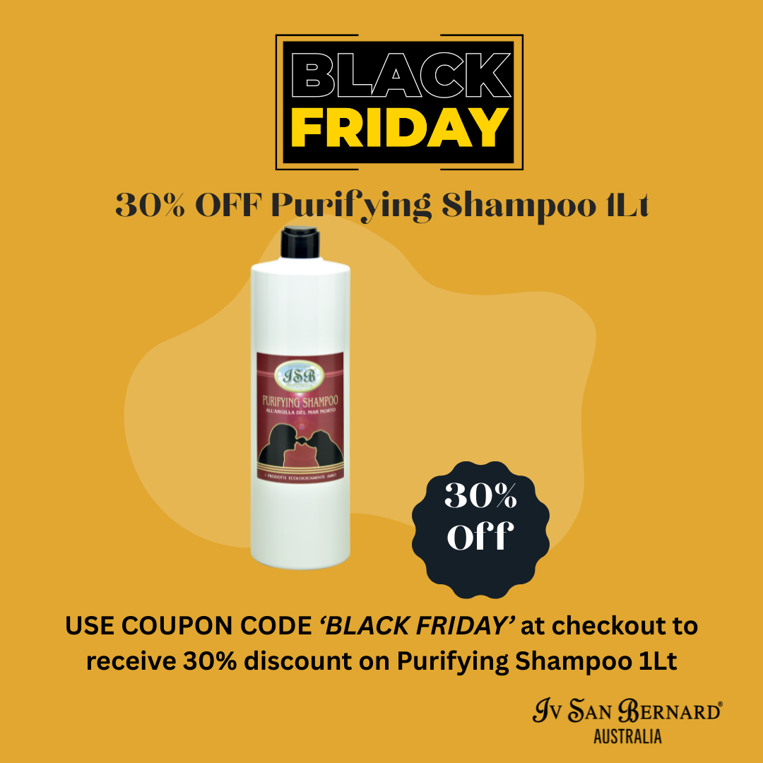 PURIFYING SHAMPOO 1LT - BLACK FRIDAY 30% off with Coupon Code 'Black Friday'