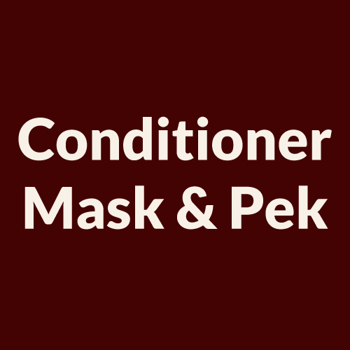 Conditioner, Mask & Pek