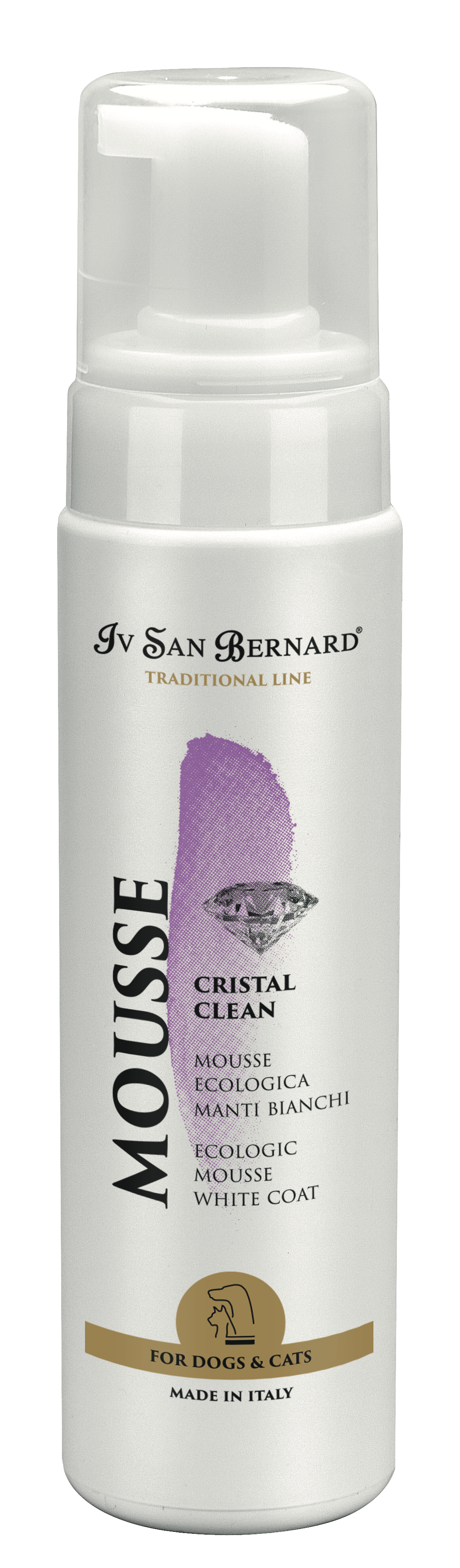 ISB Traditional Cristal Clean Mousse 200ml image 0