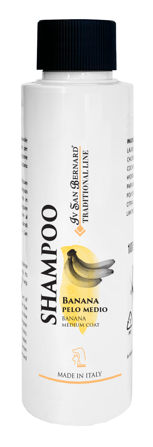 Traditional line Banana SHAMPOO for Medium Coats