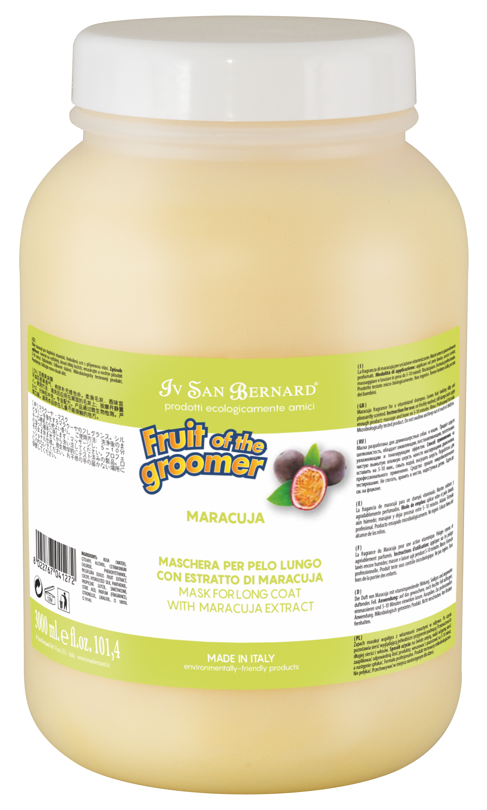 Fruit of the Groomer PASSIONFRUIT PEK Conditioner For Long Coats