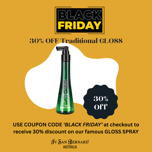 GLOSS Spray BLACK FRIDAY 30% off with Coupon Code 'Black Friday'