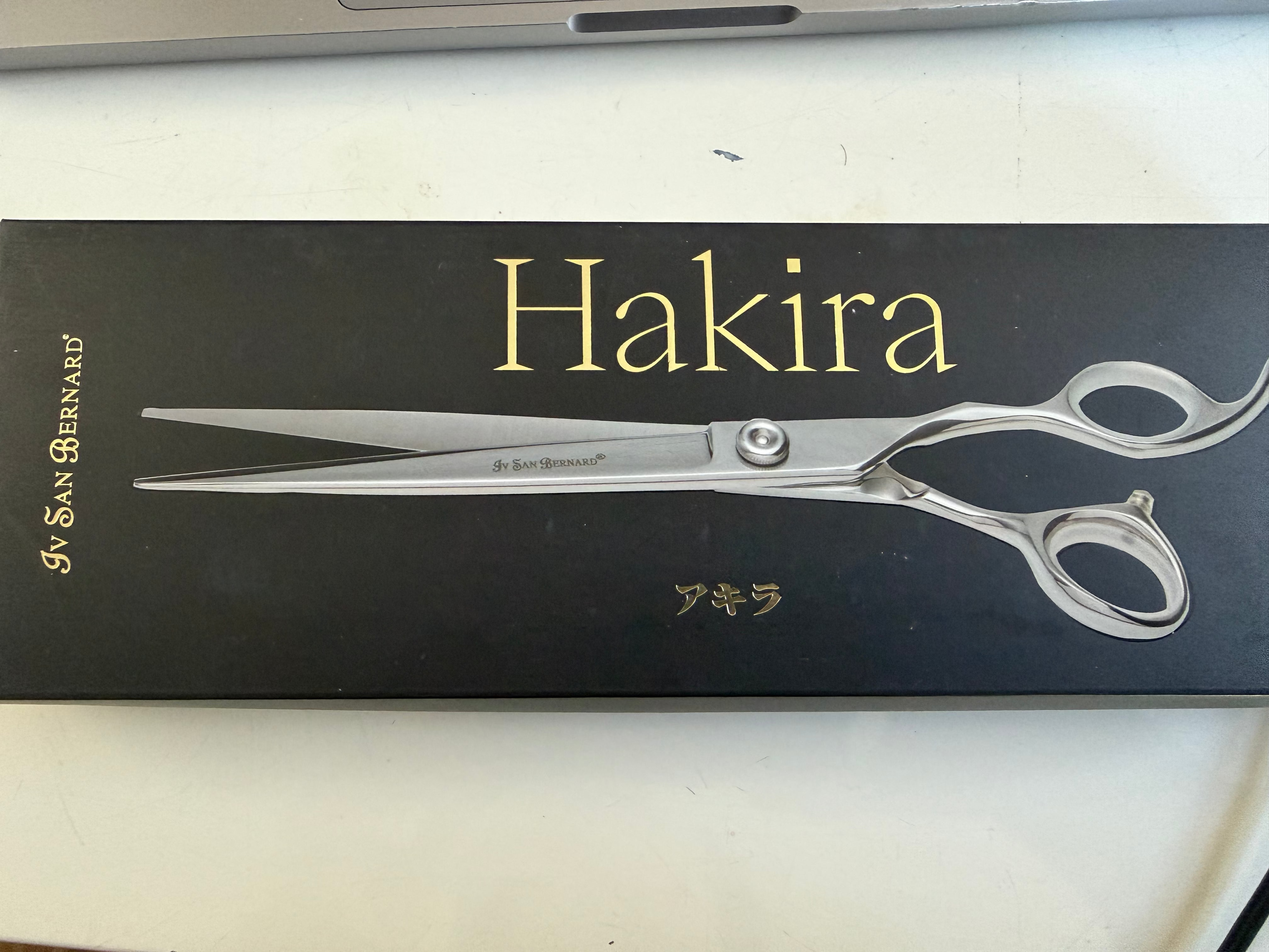 M2 Hakira STRAIGHT SCISSORS 7.5" - 19 CM Right Hand