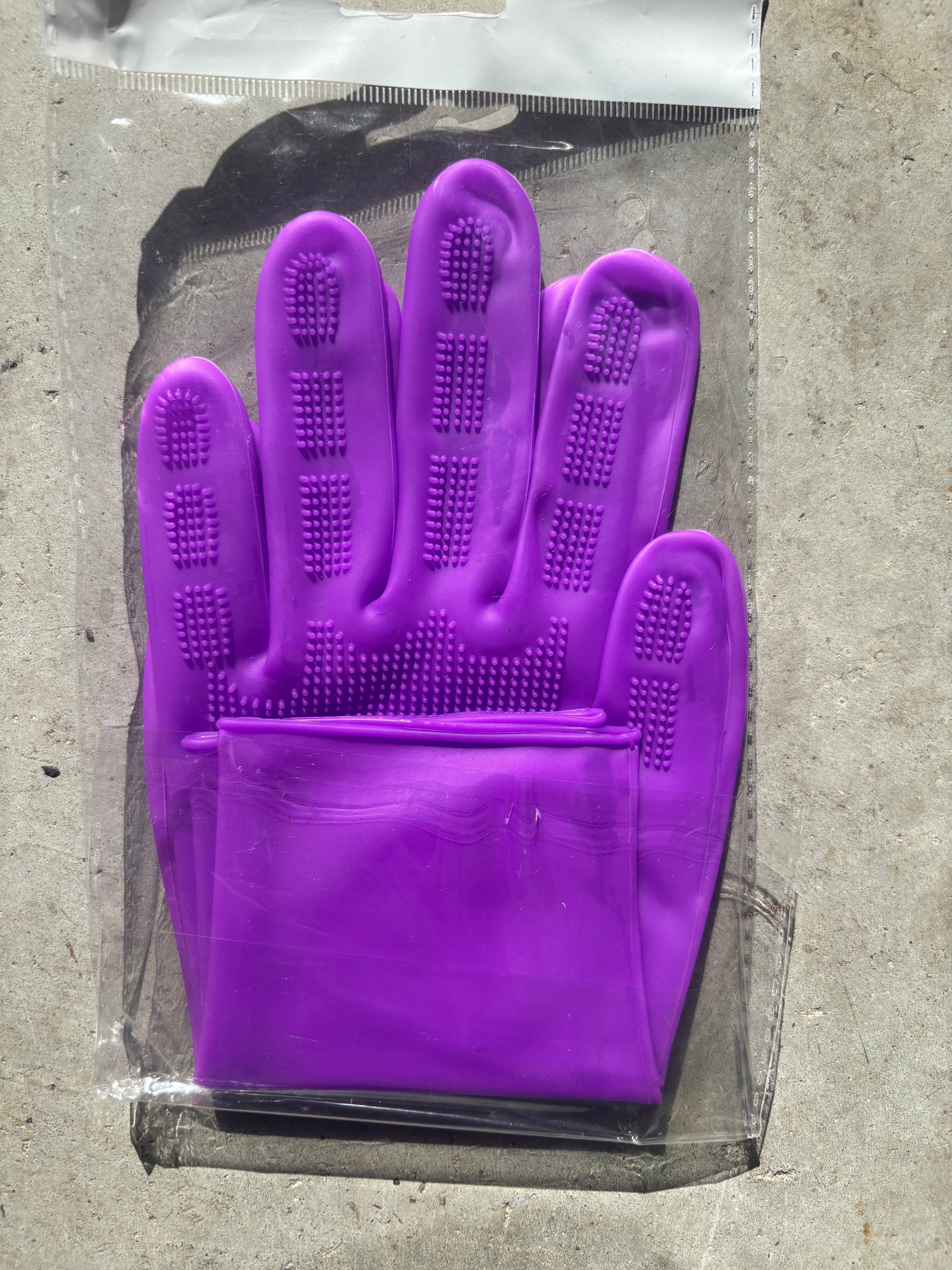 Silicon Handstripping or Hair removal GLOVES