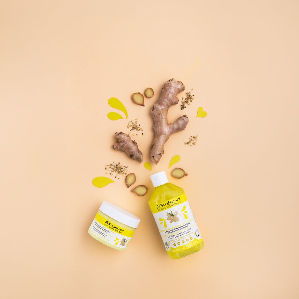 NEW upgraded Fruit of the Groomer - GINGER & ELDERBERRY Shampoo