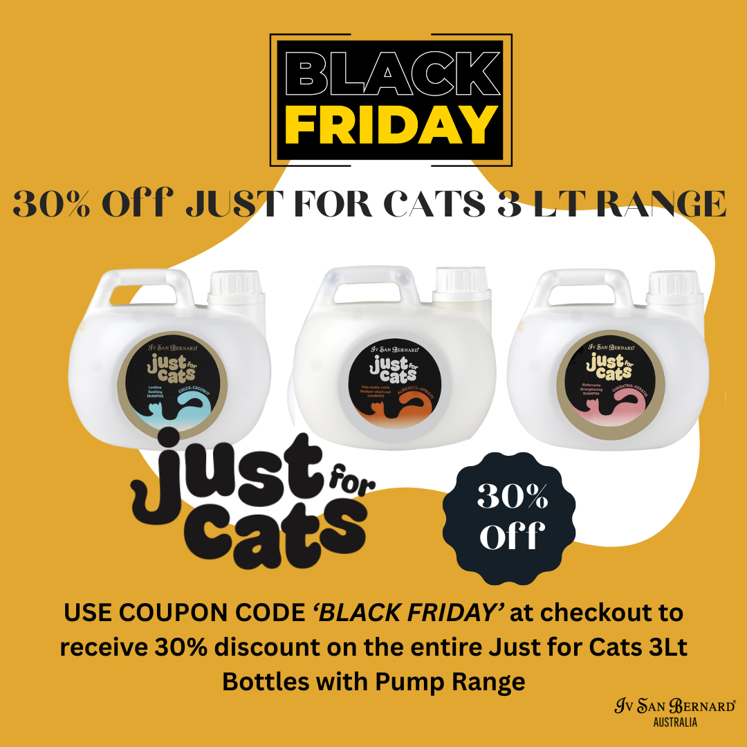 Just For Cats BLACK FRIDAY 30% off 3Lt Bottles with Coupon Code 'Black Friday'