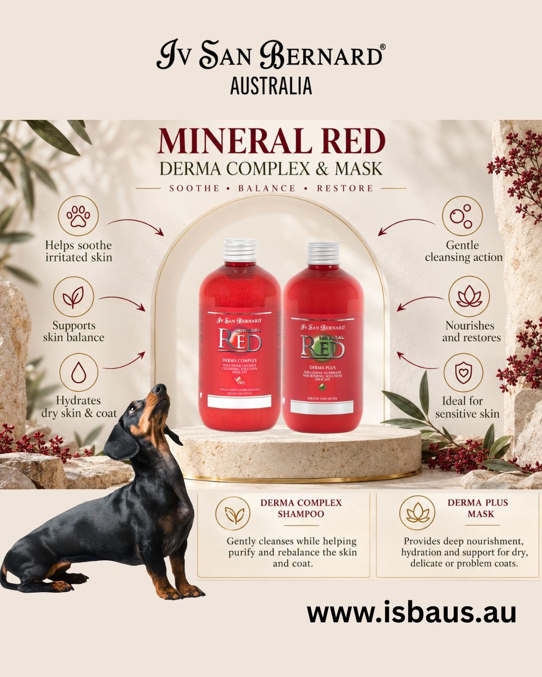 MINERAL RED Derma Plus Conditioner Mask