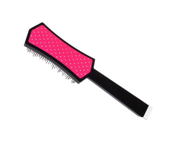 Rubber tipped Brush for bathing, or detangling