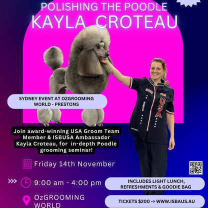 Polishing the Poodle with Kayla Croteau SYDNEY